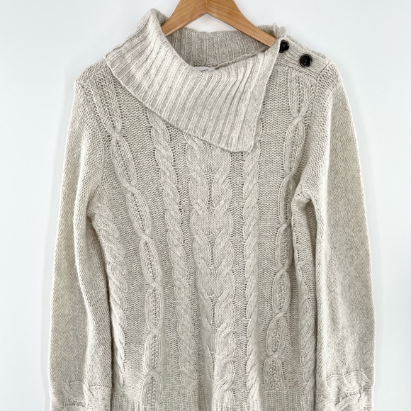 Vintage America Cable-Knit Joelie Cowl Neck Sweater size small NWT - Picture 7 of 13